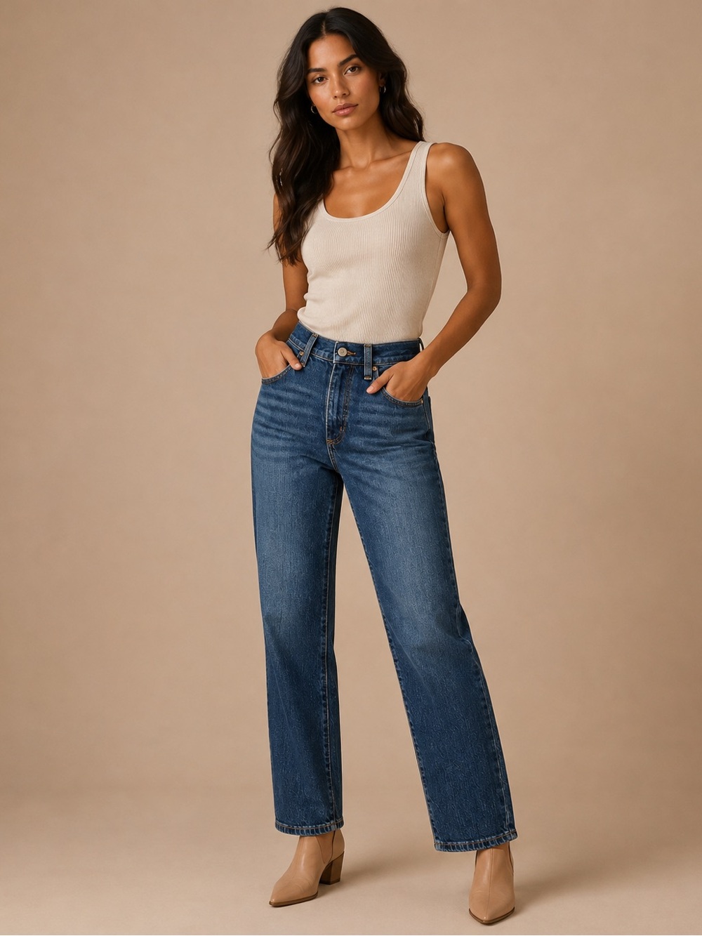 Universal Thread High Rise 90s Slim Jeans Women’s Size 00R Dark Wash Straight